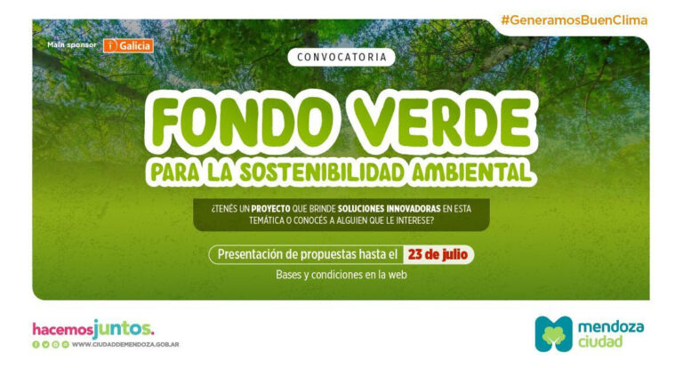 Presentan en Mendoza el Fondo Verde para la Sostenibilidad Ambiental