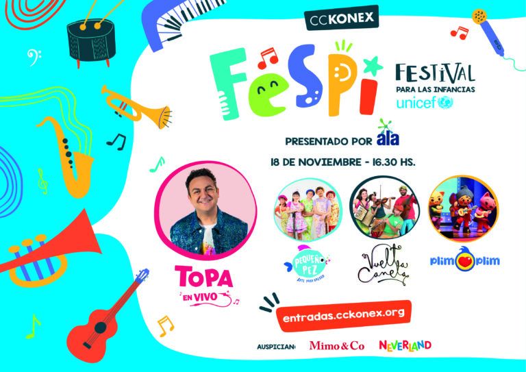 1º Festival para las Infancias, organizado por Unicef