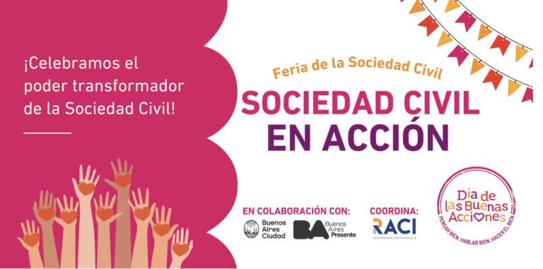 Nueva edición de la Feria Sociedad Civil en Acción