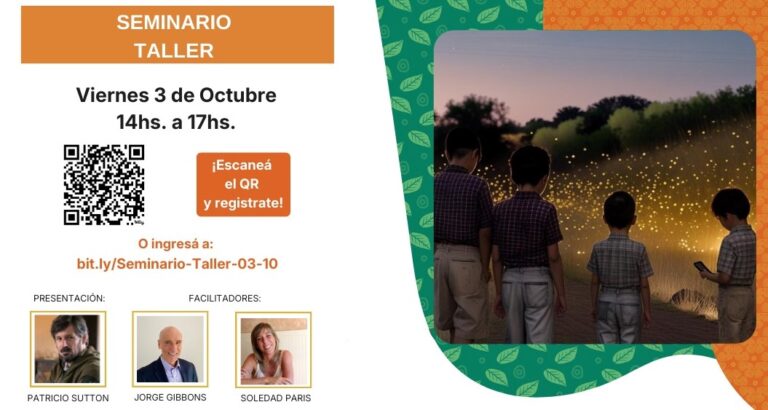 Luciérnagas y celulares, ideas para mejorar la relación con la naturaleza y la tecnología