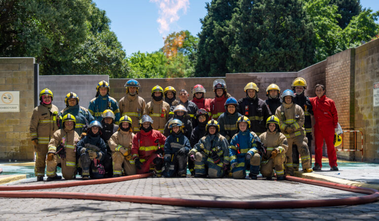 Capacitan a bomberos para mejorar su respuesta ante emergencias