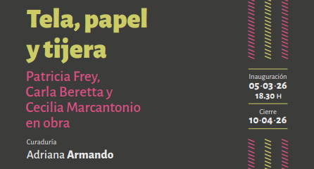 Presentan la muestra Tela, papel y Tijera en conmemoración del 8M