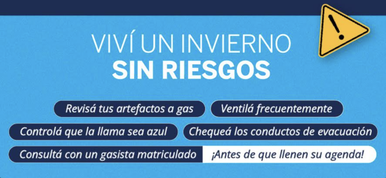 Cinco hábitos para evitar intoxicaciones con monóxido de carbono este invierno