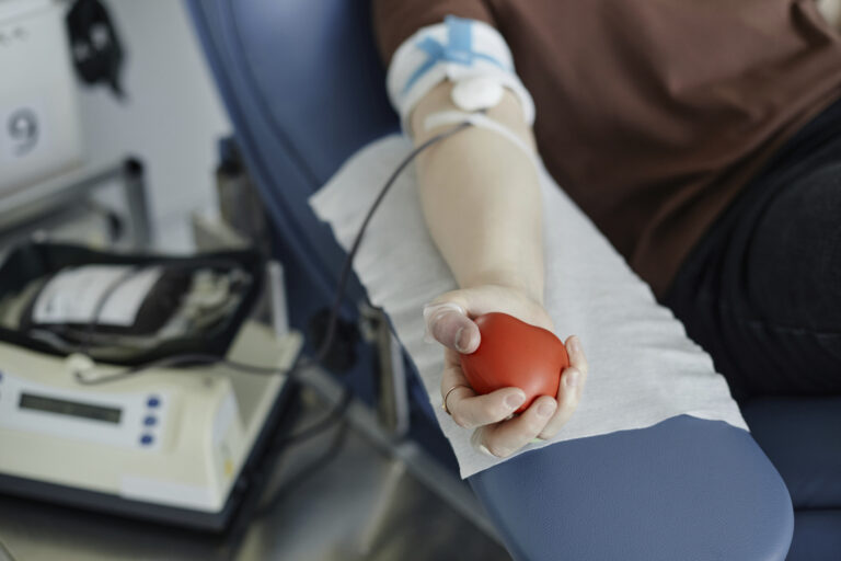 Una campaña que promueve la donación de sangre