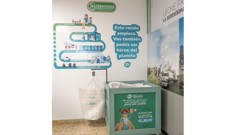 Sachet en mano: visita a una planta industrial que convierte envases en economía circular