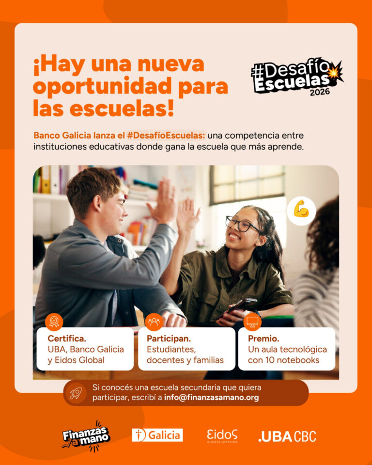 Un desafío para que la educación financiera llegue a las aulas